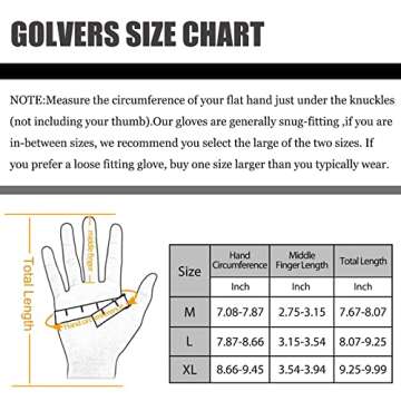 Achiou Winter Gloves, Glove for Men Women, Upgraded Touch Screen Texting Warm Running with Thermal Soft Knit Lining