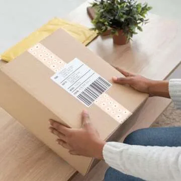 Whaline Pink Daisy Packing Tape for Gifts and Crafts