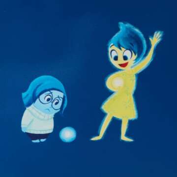 Loungefly Inside Out Control Panel Double Strap Bag