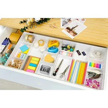 Adjustable Drawer Organizer - Perfect Clutter Free Solution