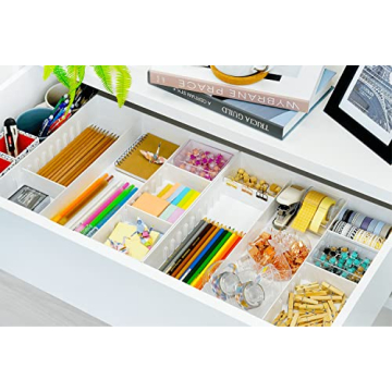 Adjustable Drawer Organizer - Perfect Clutter Free Solution