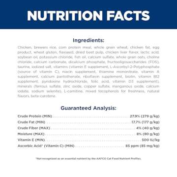 Hill's Science Diet 11+ Dry Cat Food for Seniors