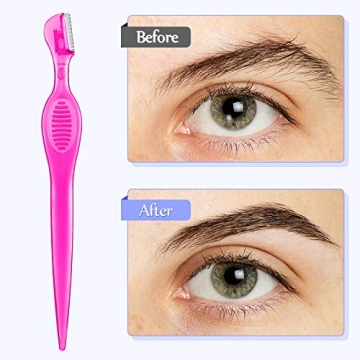 Mudder 21 Pcs Face Razors for Men and Women Eyebrow Shaving Tools