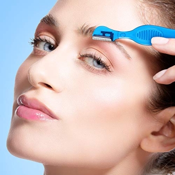 Mudder 21 Pcs Face Razors for Men and Women Eyebrow Shaving Tools