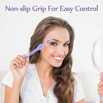 Mudder 21 Pcs Face Razors for Men and Women Eyebrow Shaving Tools