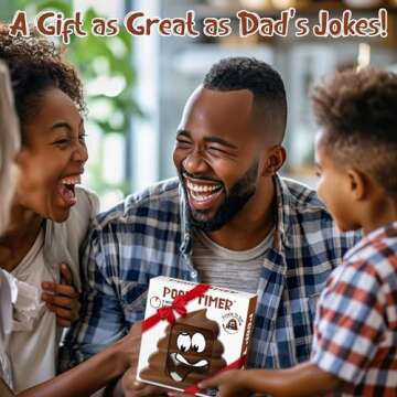 Funwares Bathroom Timer – Hilarious 5 Minute Sand Timer for Guys Who Waste Time in The Bathroom, Gag Gift for Dad, Husband, Father's Day, Funny Men's, and Last Minute Stocking Stuffer