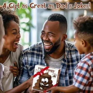 Funwares Bathroom Timer – Hilarious 5 Minute Sand Timer for Guys Who Waste Time in The Bathroom, Gag Gift for Dad, Husband, Father's Day, Funny Men's, and Last Minute Stocking Stuffer