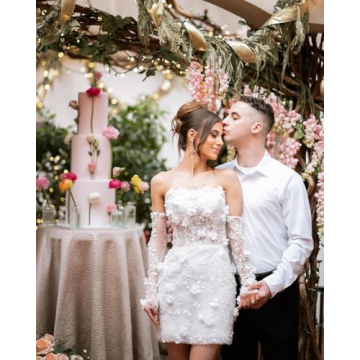 Buy Hoepoly Strapless White Wedding Dress 2025 Online