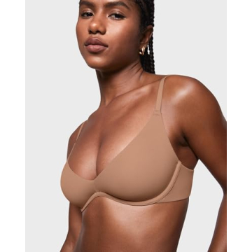 INLYRIC Inbarely Plus Plunge Bra - Stylish Comfort for Women