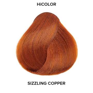 L'Oréal Technique HiColor Reds Permanent Hair Color | Lifts Dark Hair in One Step | No Brassiness | Rich, Smooth Creme Formula | Intense, Long-Lasting Color | Sizzling Copper