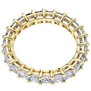 PAVOI Gold Plated Engagement Ring for Women - Elegant Design