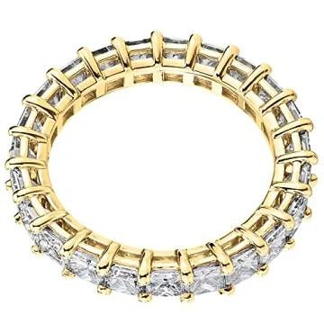 PAVOI Gold Plated Engagement Ring for Women - Elegant Design