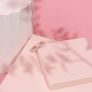 PAVOI Gold Plated Engagement Ring for Women - Elegant Design