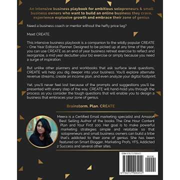 CREATE An Intensive Biz Playbook & Planner: Scale Your Online Business, Create Explosive Growth and ...