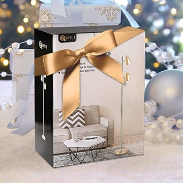 QiMH Tree Floor Lamp with 3 Adjustable Bulbs