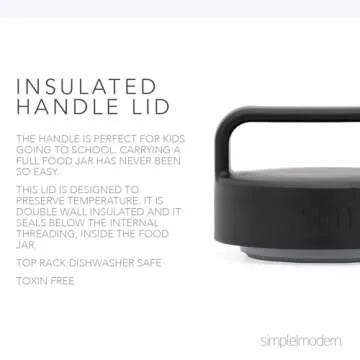 Stylish Simple Modern Food Jar Thermos for Hot Meals Select in Blush
