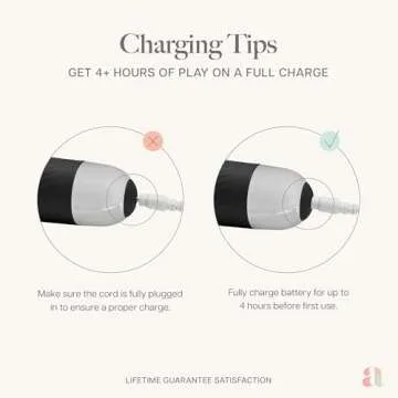 Ava Vibrator Wand Sex Toys [ Clit Stimulator ] Vibrators for Woman Adult Toy | Gifts for Women | 20 Patterns & 8 Speeds of Pleasure | Quiet & Small -Standard - Hot Pink