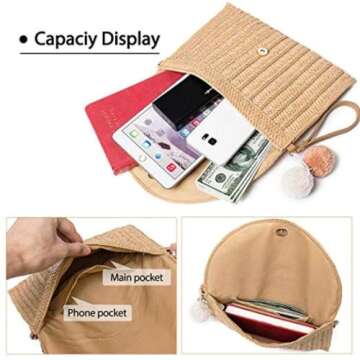 Stylish Weave Handbag for Summer Events and Everyday Use