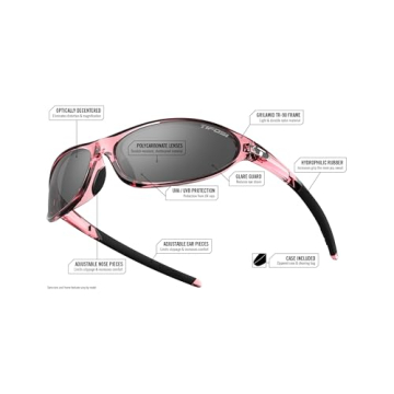 Tifosi Women's Alpe 2.0 Crystal Pink Sunglasses