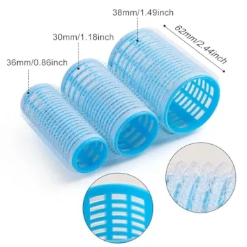 49 PCS Self Grip Hair Rollers Set for Stunning Waves