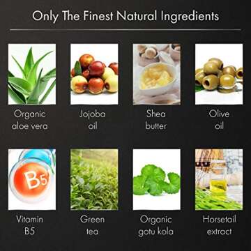 serumtologie Essential Cream Mens Moisturizer for Face- Lightweight Natural Face Cream For Men With Aloe, Jojoba, Shea Butter, Gotu Kola - Mens Skincare Products For All Skin Types - 4.5 Ounces