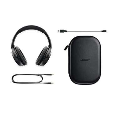 Bose QuietComfort 35 (Series II) Wireless Headphones, Noise Cancelling, with Alexa voice control –...