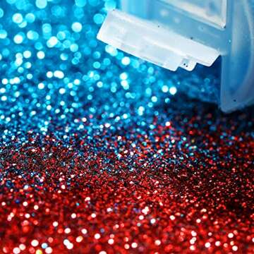 Magicfly 50 Colors Fine Glitter Set for Endless Creativity