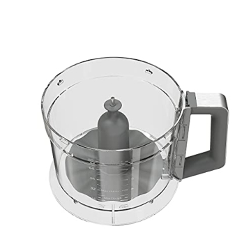 Versatile 12-Cup GE Food Processor with Stainless Steel Accessories