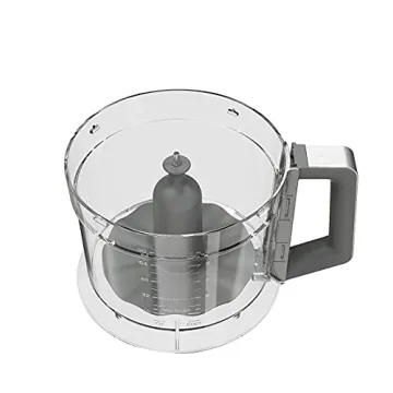 Versatile 12-Cup GE Food Processor with Stainless Steel Accessories