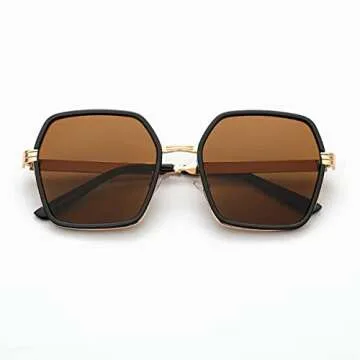 iKANOO Oversized Square Sunglasses: Chic Summer Shades