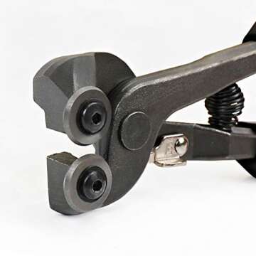 Goldblatt 12 Inch Glass Tile Nippers for Easy Cutting and Shaping