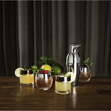 Viski Penguin Cocktail Shaker - Stylish Bar Essential