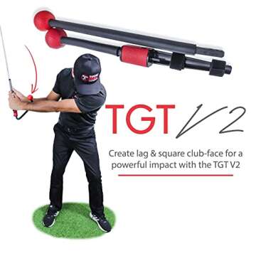 TOTAL GOLF TRAINER V2 Training Aid for Perfecting Golf Swing Mechanics
