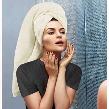 Utopia Premium Towel Set - 8 Piece 100% Cotton Softness