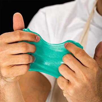 U.S. Art Supply Jewelescent Aqua Mica Pearl Powder Pigment, 3.5 oz (100g) Sealed Pouch - Cosmetic Grade, Metallic Color Dye - Paint, Epoxy, Resin, Soap, Slime Making, Makeup, Art