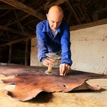 Redneck Convent Hog Scraper Flesher Hide Tanning Tool