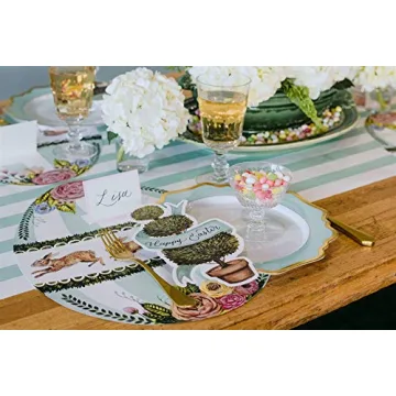 Easter Disposable Paper Placemats - 12 Beautiful Sheets