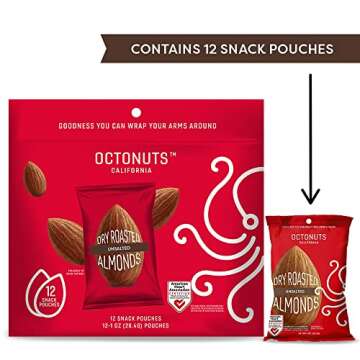 Octonuts Heart-Healthy Almonds - Gluten Free & Vegan