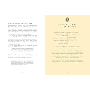 Oyster Gastronomic History Recipes Book for Food Lovers