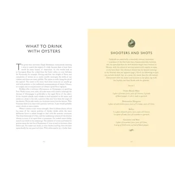 Oyster Gastronomic History Recipes Book for Food Lovers