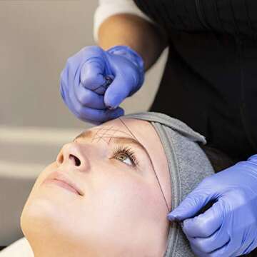 PMU Products THE ORIGINAL Pre-Inked Microblading String for Brow Mapping - Measuring Tool for Markin...