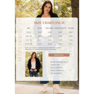 Elegant V-Neck Button Down Fuzzy Cardigan for Women