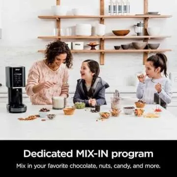 Ninja NC301 CREAMi Ice Cream Maker for Guilt-Free Desserts