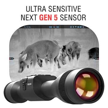 ATN Thor 5 LRF Smart HD Thermal Scope - Precision & Clarity