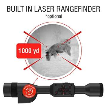 ATN Thor 5 Smart HD Thermal Scope w/ Laser Rangefinder