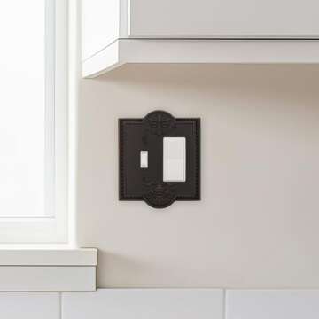 Nostalgic Warehouse Meadows Light Switch Cover Plate