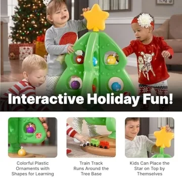 Step2 My First Christmas Tree Interactive Holiday Toy for Toddlers