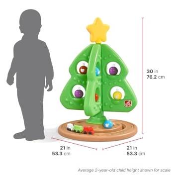 Step2 My First Christmas Tree Interactive Holiday Toy for Toddlers