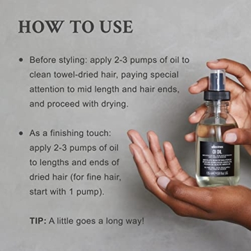 Davines OI Oil | Lightweight Anti-Frizz Hair Oil for All Types