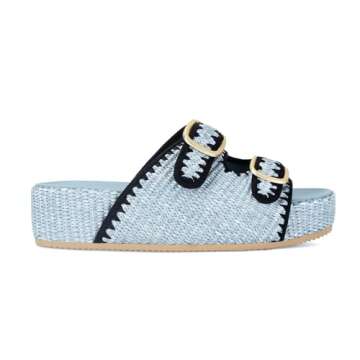 Comfortable MICIFA Raffia Summer Sandals for Women